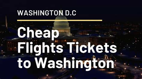 Trains. $110. 9h 18m. Buses. $43. 8h 15m. Find flights to Washington, D.C. from $50. Fly from Charlotte on Frontier, Spirit Airlines, American Airlines and more. Search for Washington, D.C. flights on KAYAK now to find the best deal.
